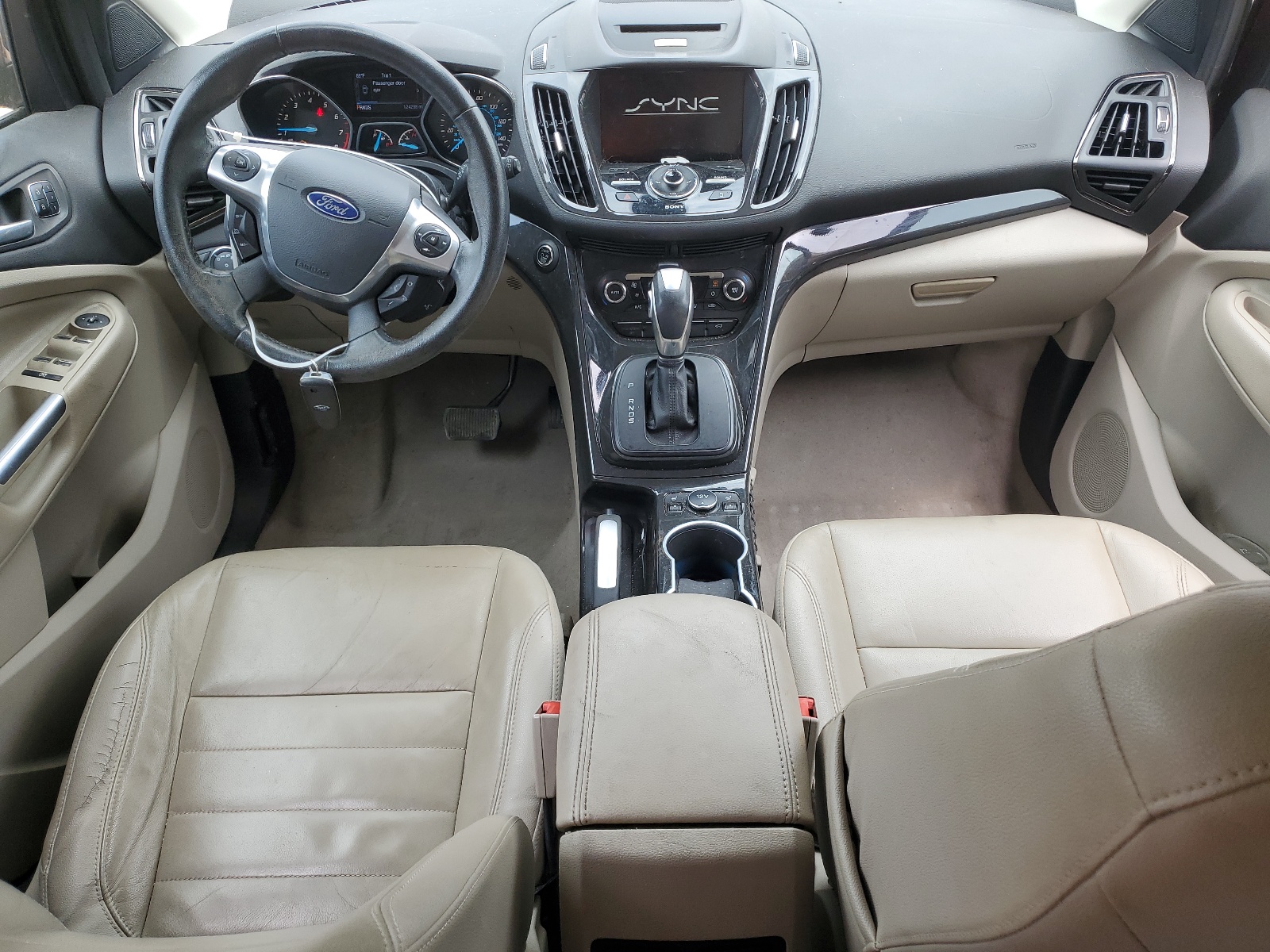 1FMCU0J92EUE55166 2014 Ford Escape Titanium