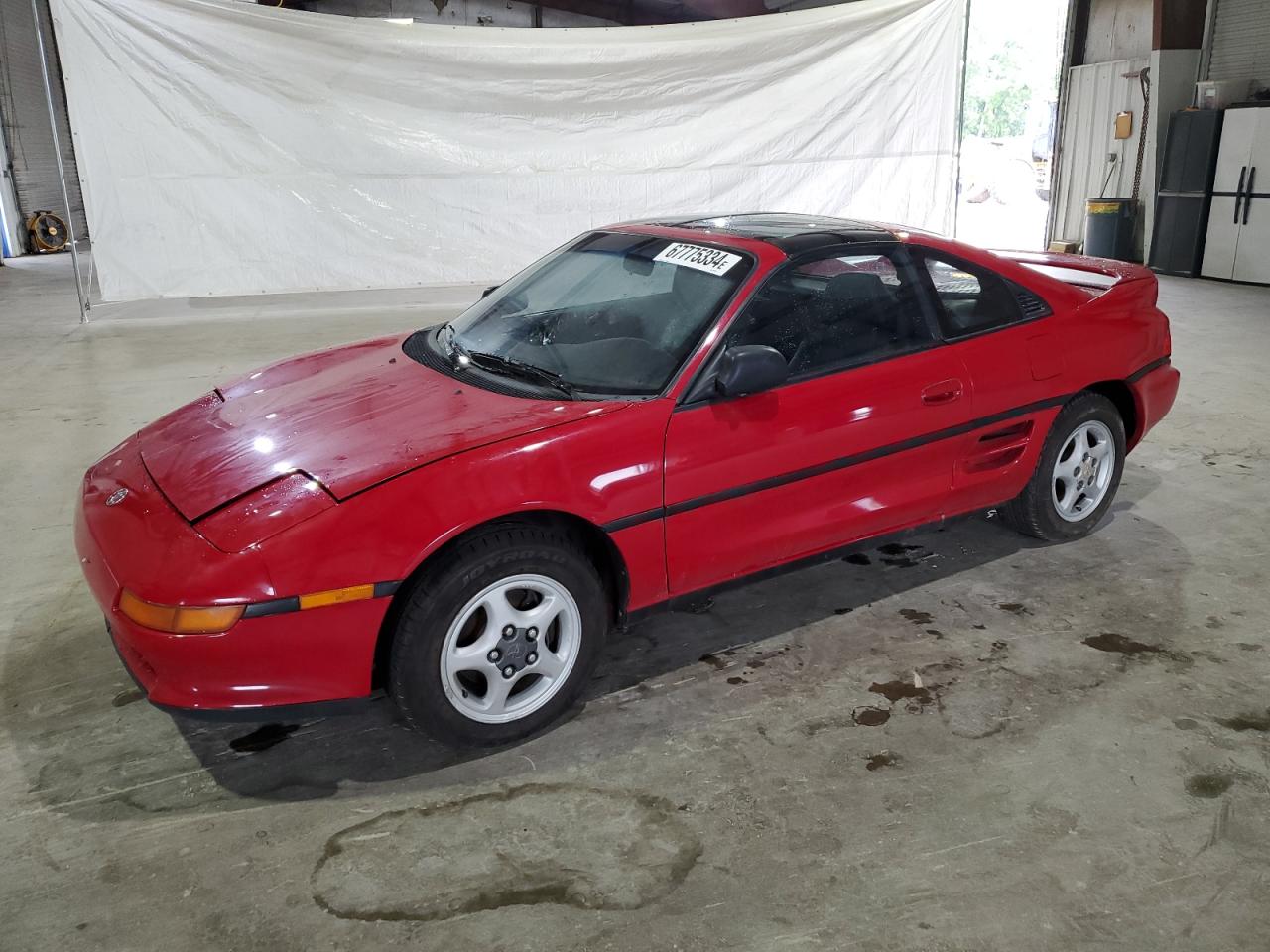 1992 Toyota Mr2 Sport Roof VIN: JT2SW21N0N0017104 Lot: 67775334