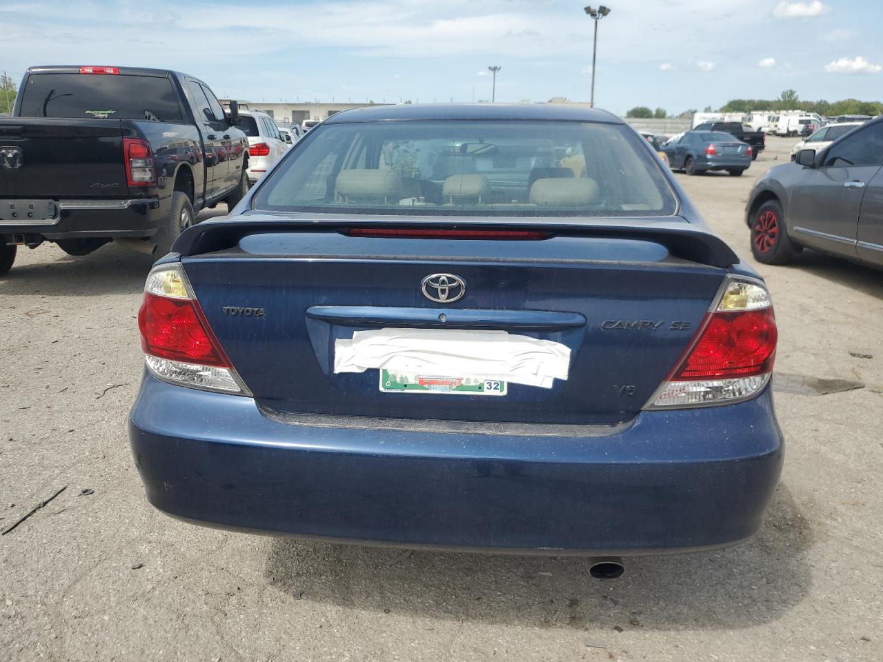 2005 Toyota Camry Se VIN: 4T1BA30K25U506496 Lot: 69295704