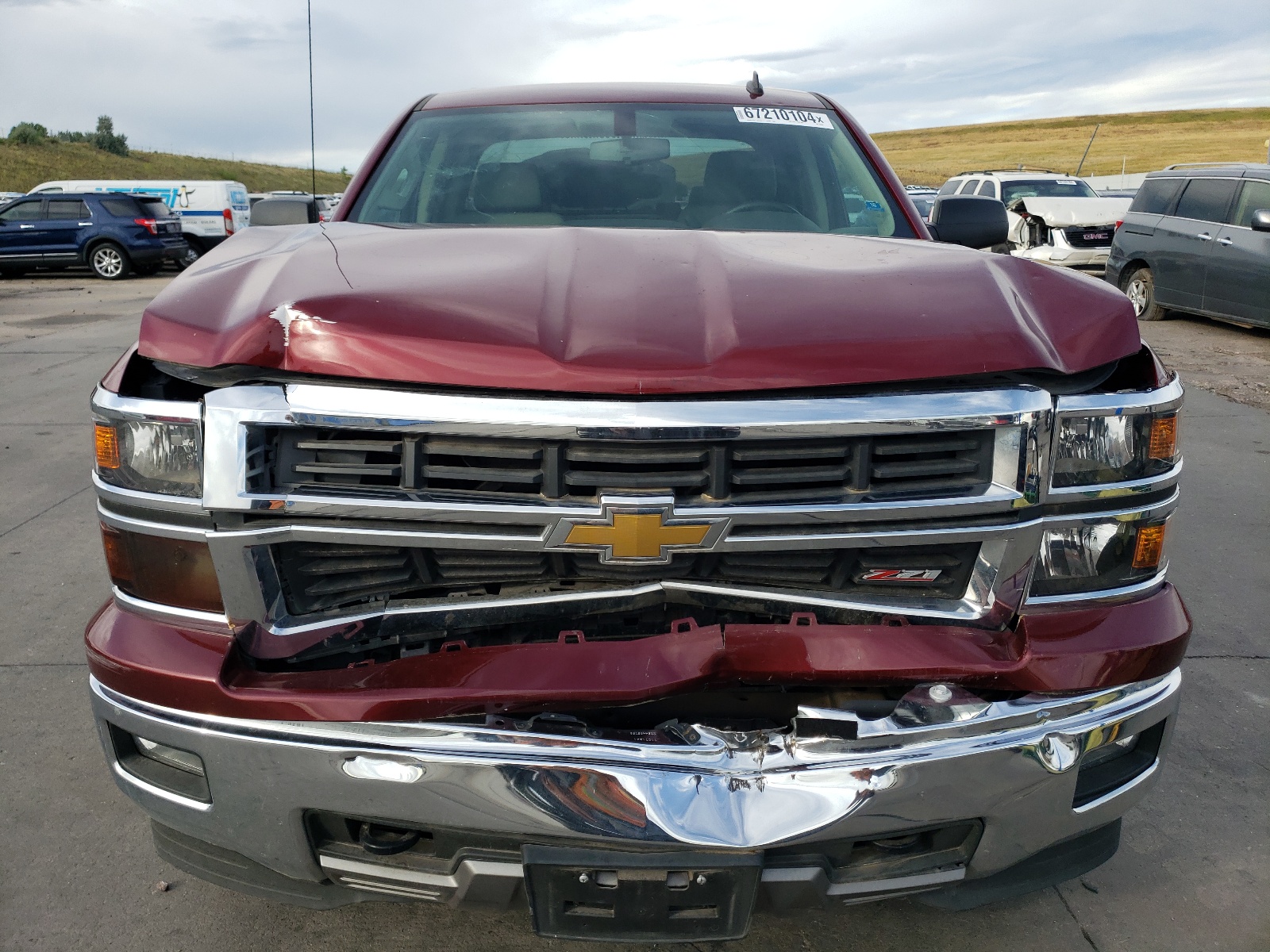 2014 Chevrolet Silverado K1500 Lt vin: 1GCVKREC5EZ203802