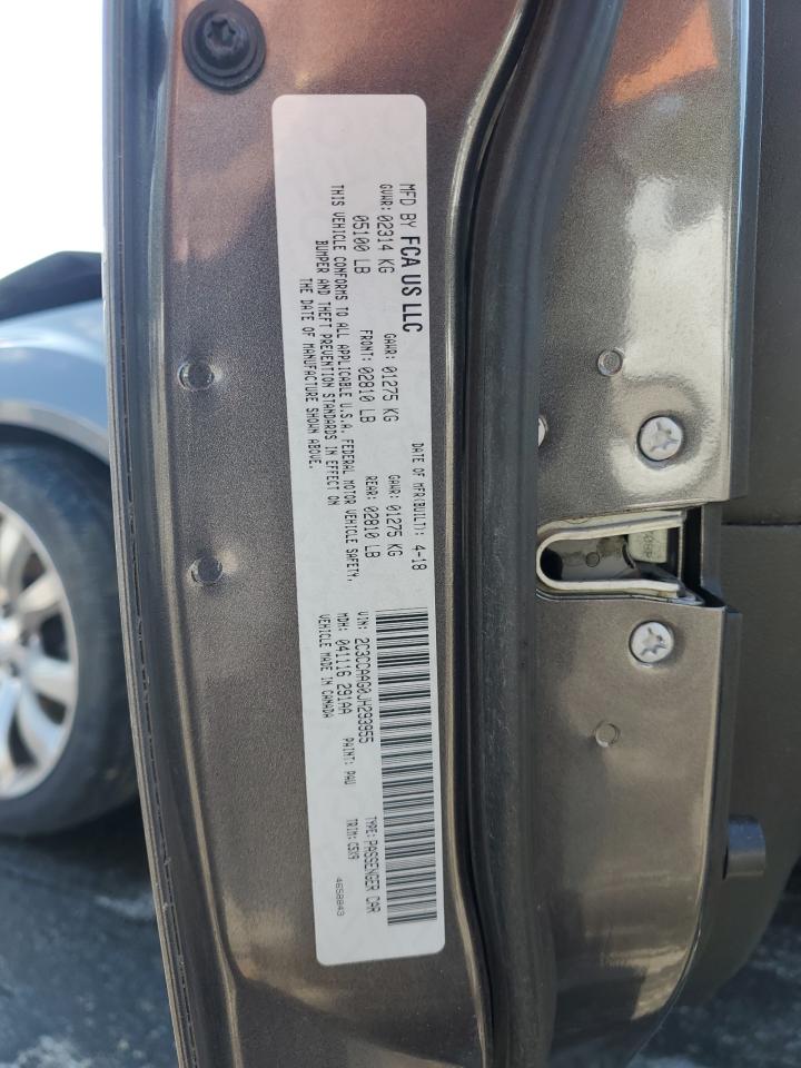 2018 Chrysler 300 Touring VIN: 2C3CCAAG0JH293955 Lot: 68536644