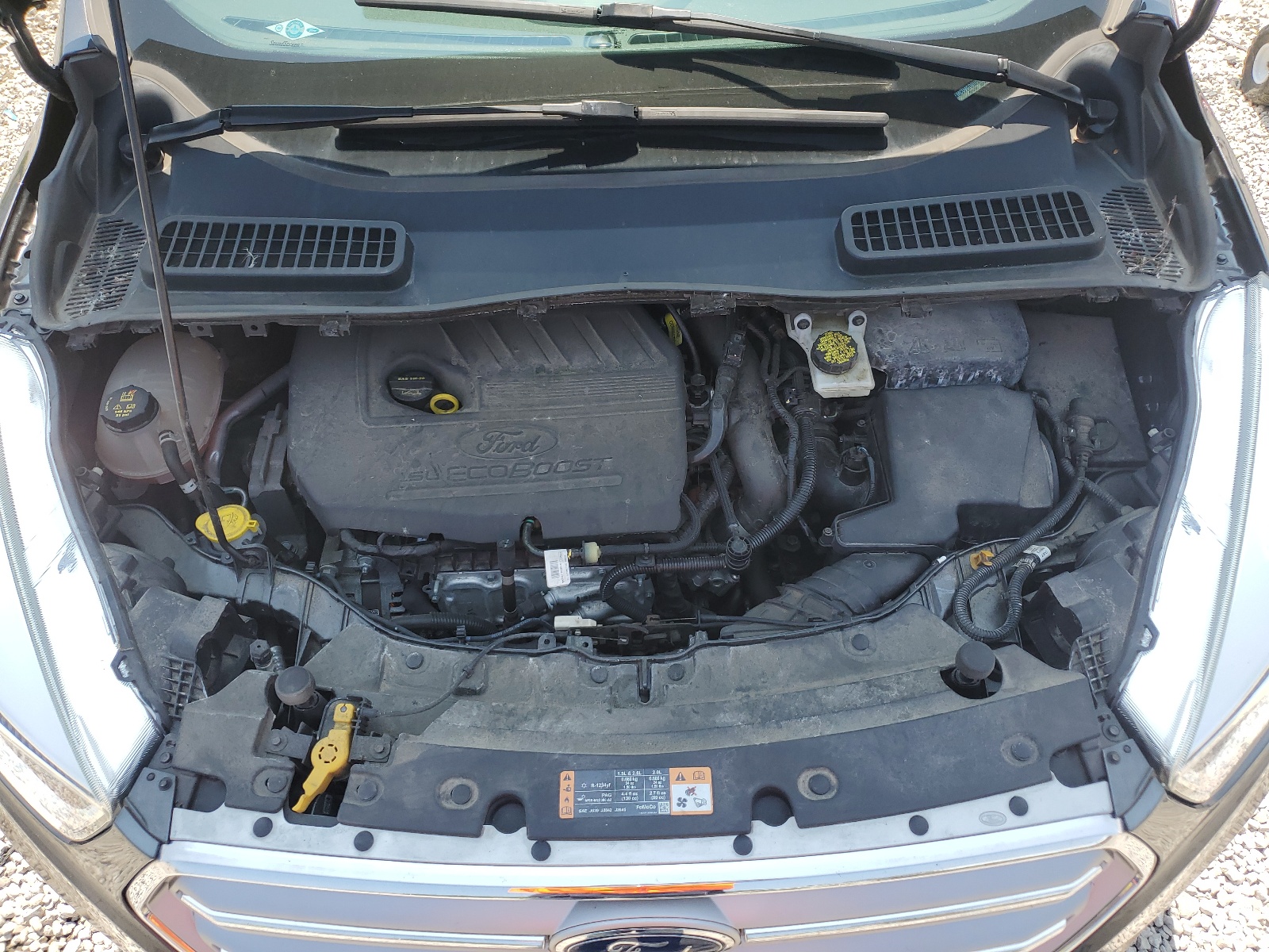 1FMCU9GD0HUE44445 2017 Ford Escape Se