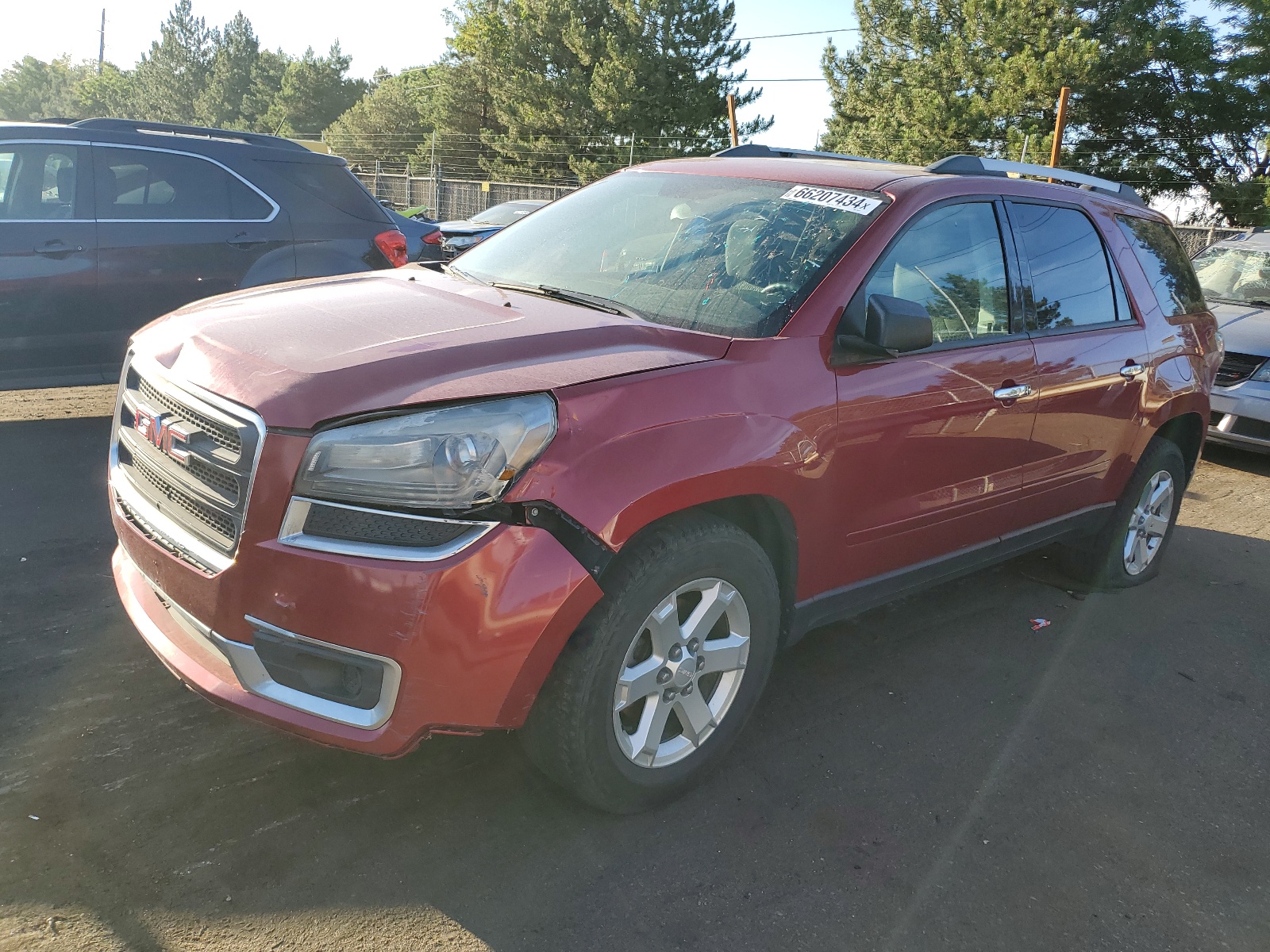 2013 GMC Acadia Sle vin: 1GKKVPKD8DJ188127