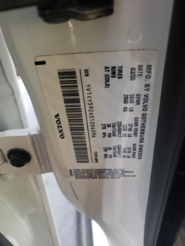2005 Volvo Xc90 VIN: YV1CY592X51204596 Lot: 68567194