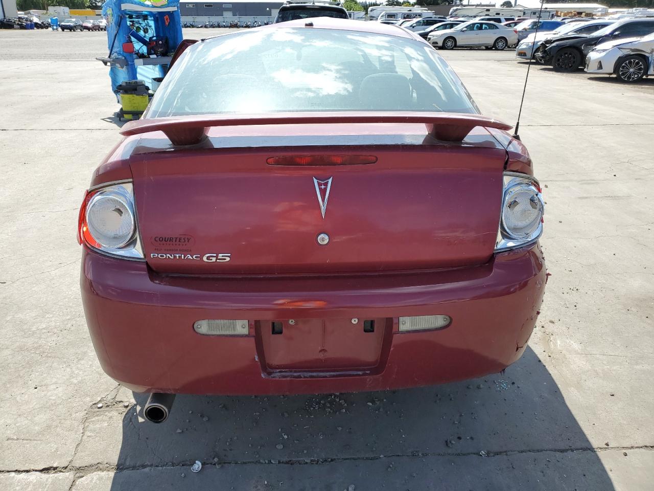 1G2AL18F787243452 2008 Pontiac G5