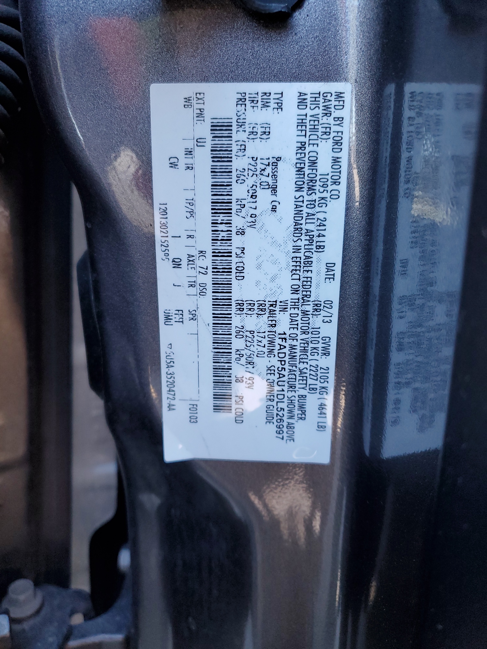 1FADP5AU1DL526997 2013 Ford C-Max Se