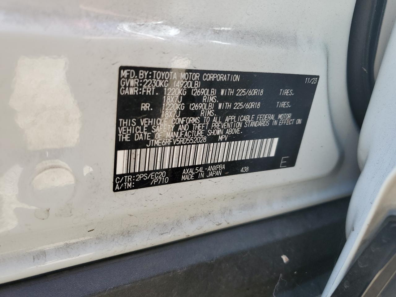 JTME6RFV5RD552028 2024 TOYOTA RAV 4 - Image 13