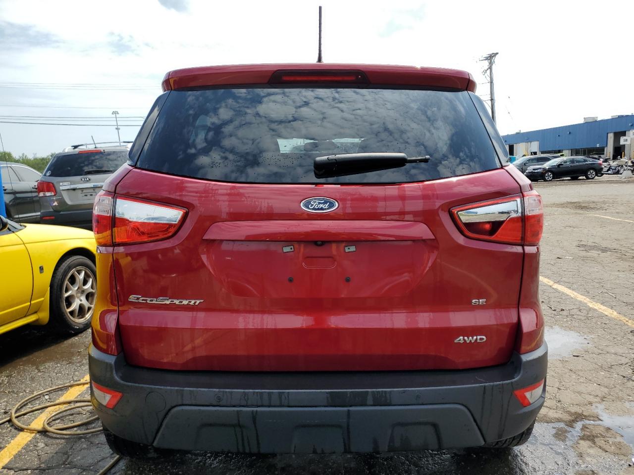 MAJ6S3GL4KC293124 2019 Ford Ecosport Se