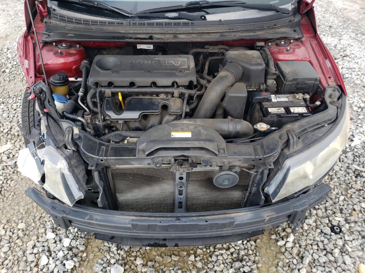 2010 Kia Forte Ex VIN: KNAFU4A27A5858671 Lot: 66070644