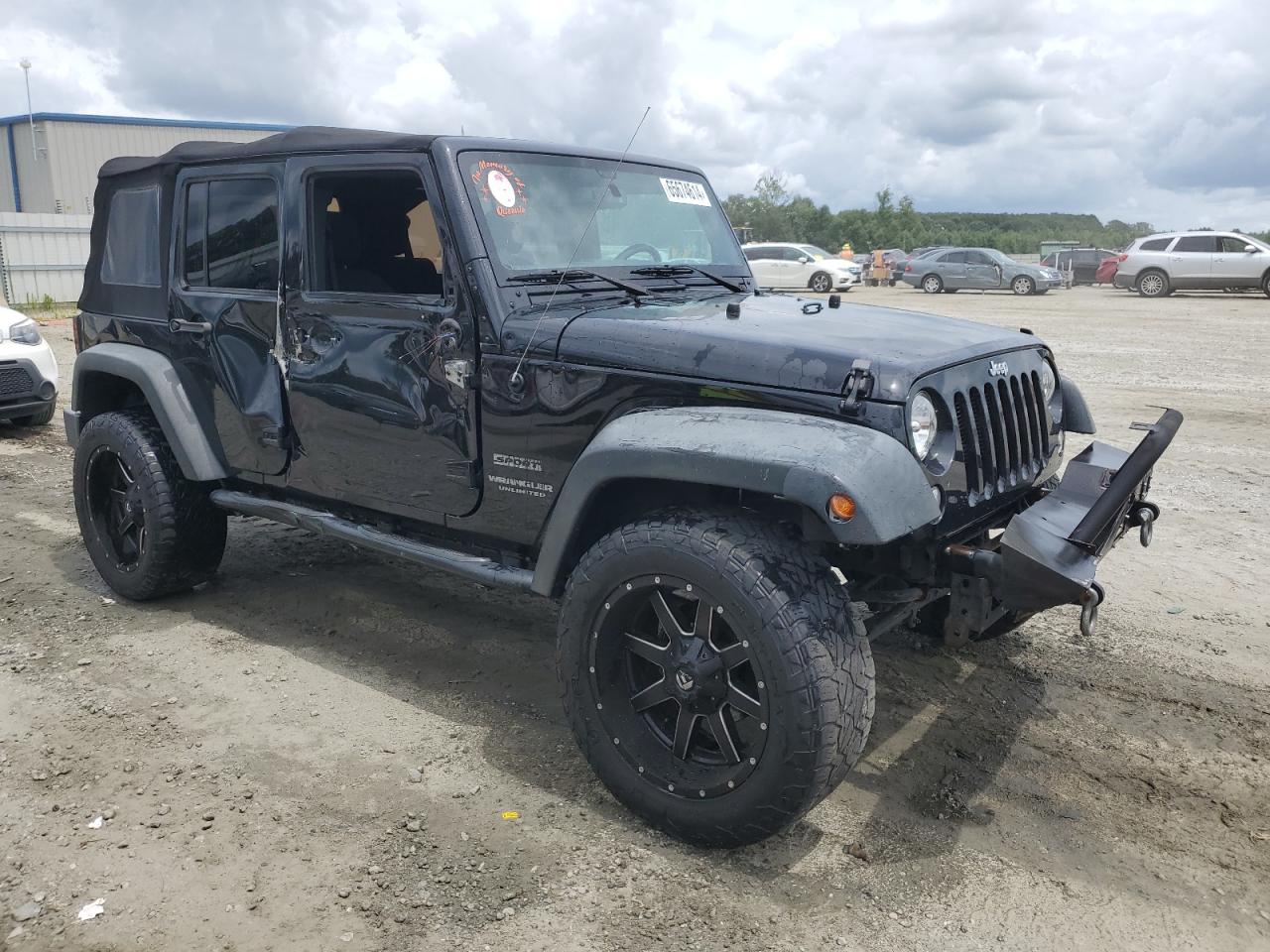 2016 Jeep Wrangler Unlimited Sport VIN: 1C4BJWDG1GL269388 Lot: 65674614