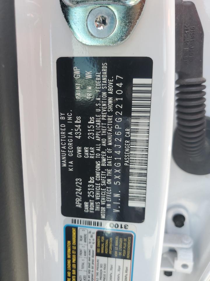 2023 Kia K5 Lxs VIN: 5XXG14J26PG221047 Lot: 66741674