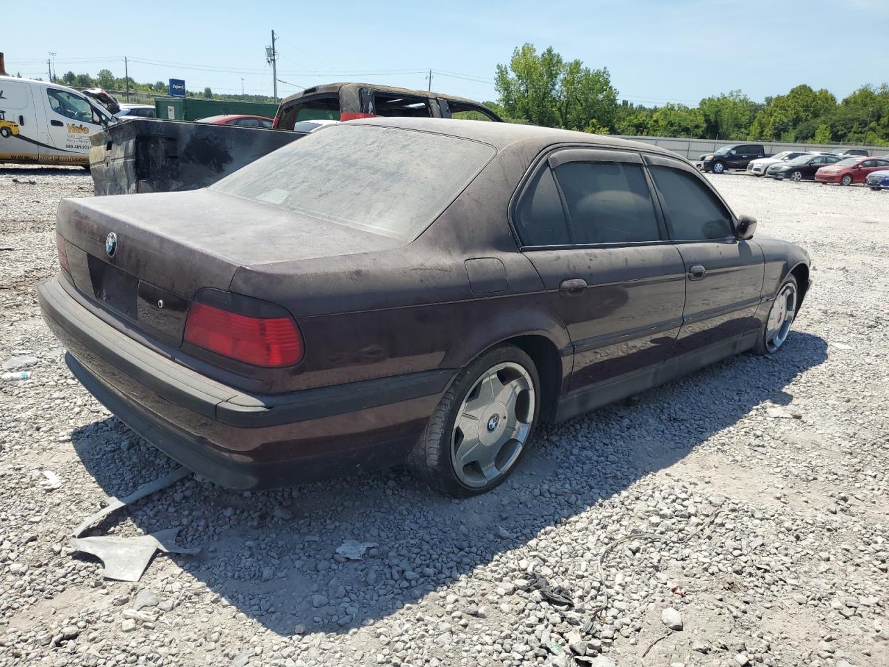 1998 BMW 740 Il VIN: WBAGJ8321WDM21652 Lot: 66996484