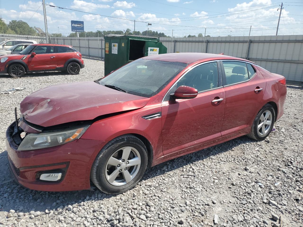 2014 Kia Optima Lx VIN: 5XXGM4A79EG308523 Lot: 68564864