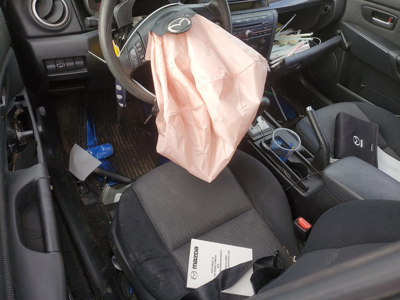 2008 Mazda 3 I VIN: JM1BK12G481869855 Lot: 67975684