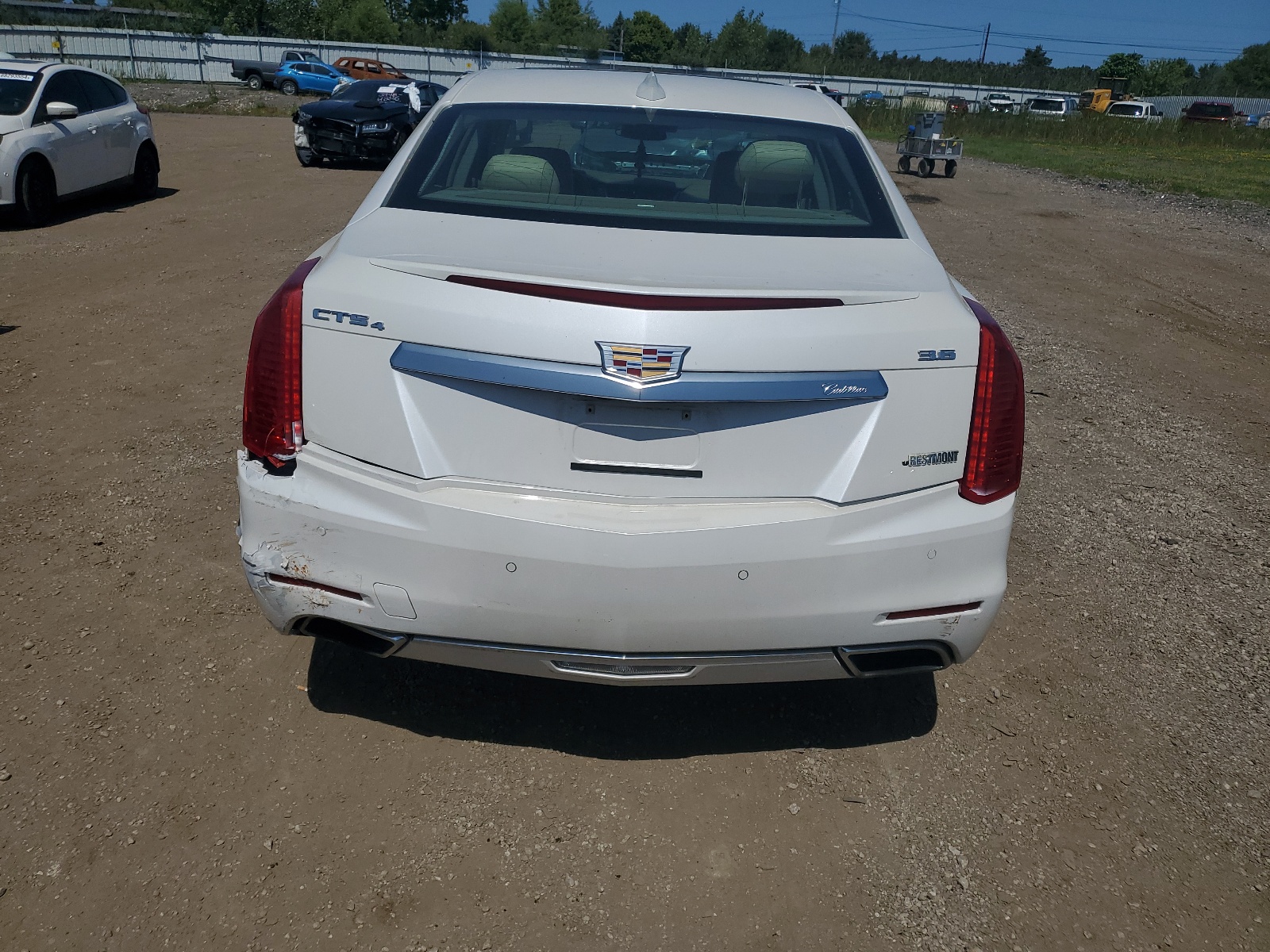 1G6AX5SS8G0130956 2016 Cadillac Cts Luxury Collection