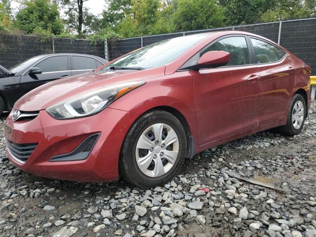 2016 Hyundai Elantra Se на продаже в Waldorf, MD - Vandalism