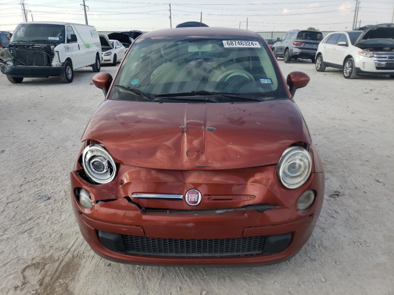 2013 Fiat 500 Pop VIN: 3C3CFFAR3DT742255 Lot: 68746324