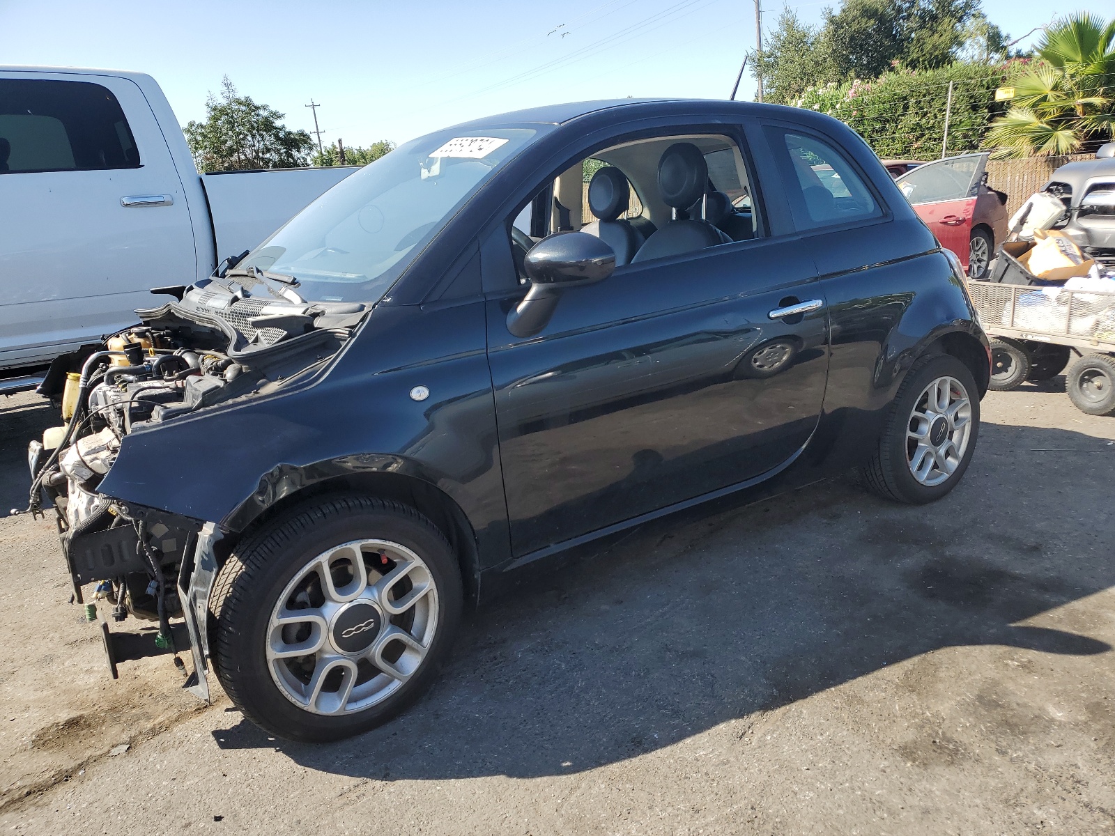 2013 Fiat 500 Pop vin: 3C3CFFAR5DT511776