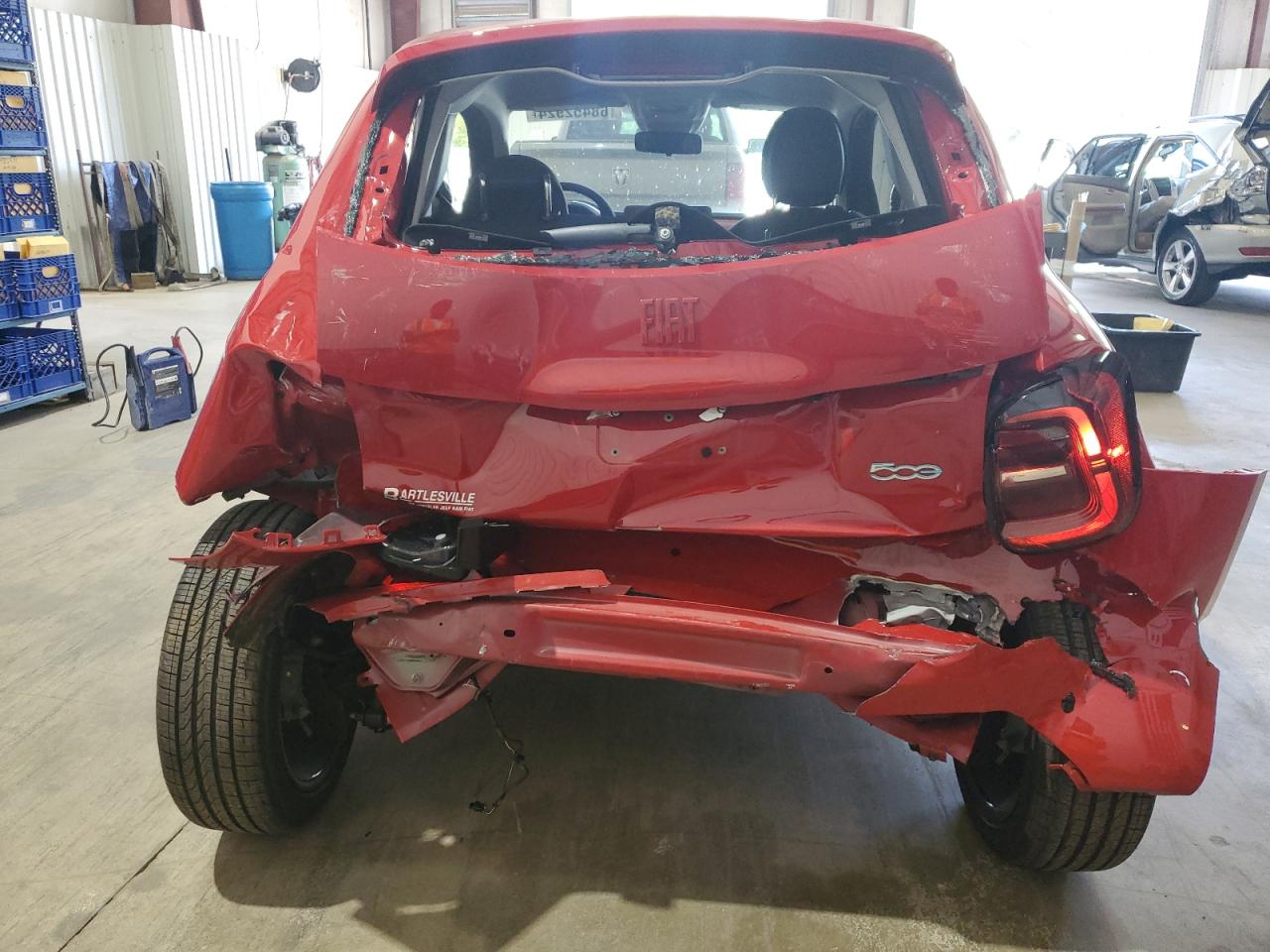 ZFAFFAA42RX209333 2024 Fiat 500 E Red