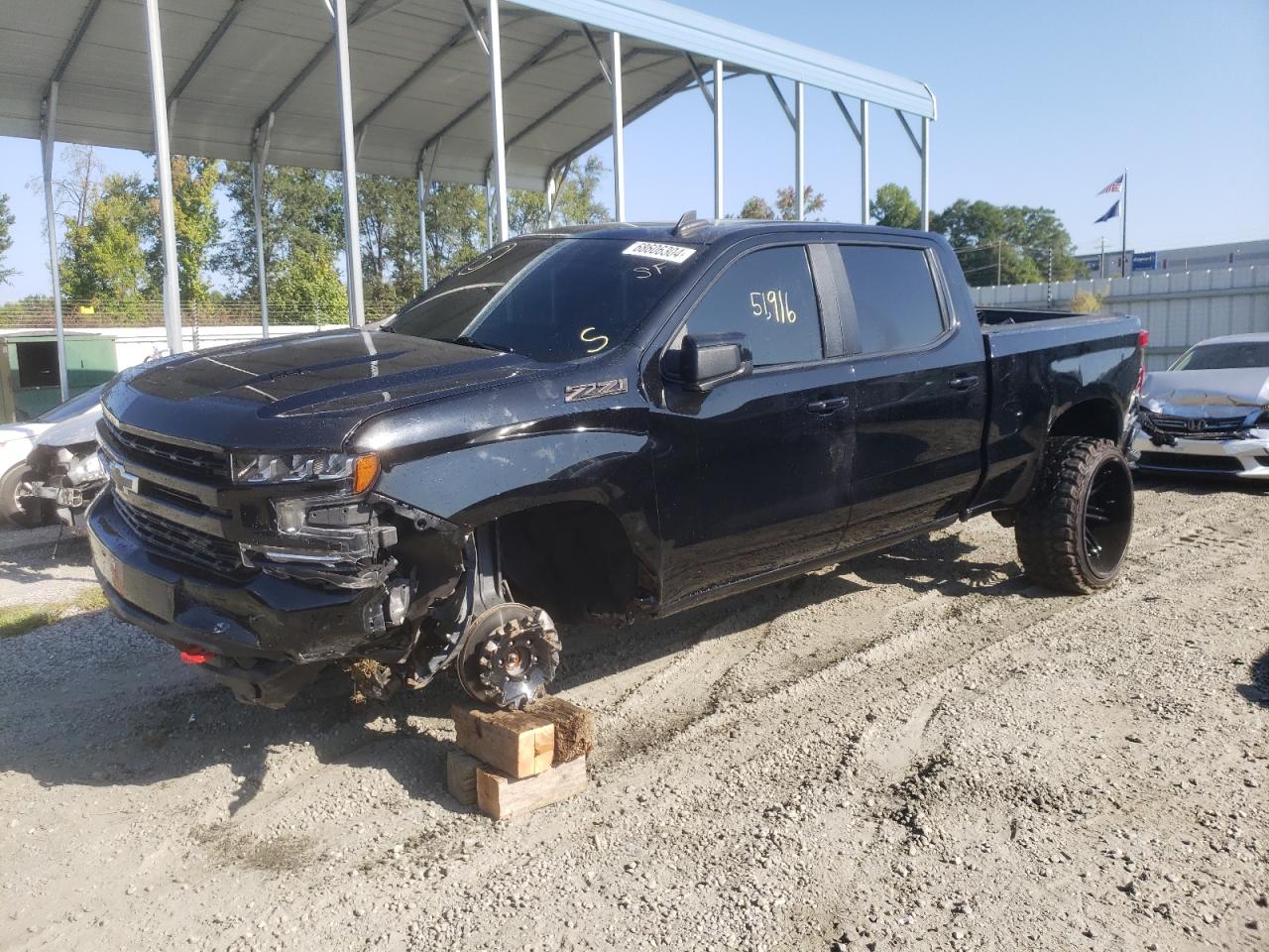 1GCPYFEL0MZ153685 2021 Chevrolet Silverado K1500 Lt Trail Boss