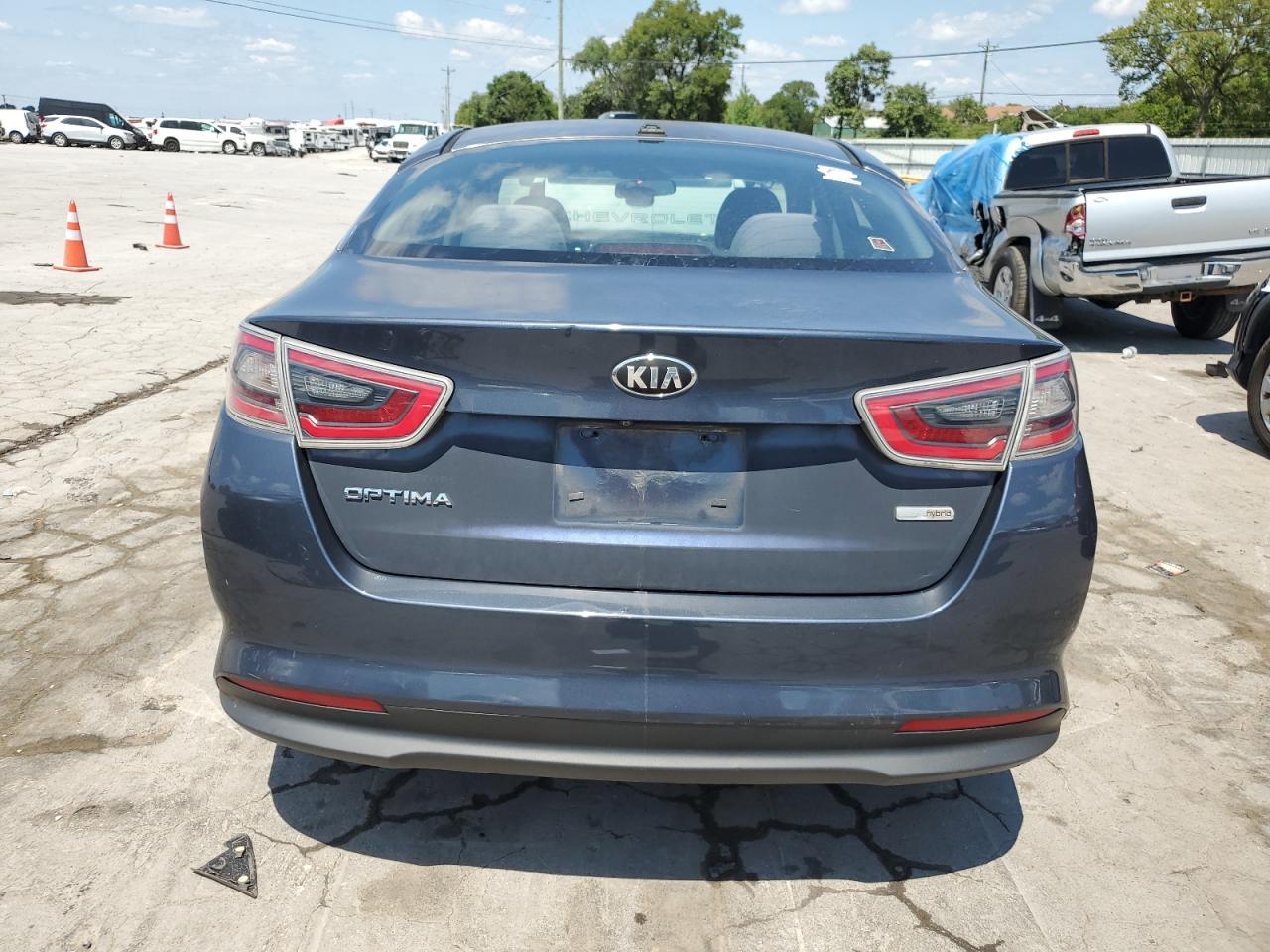 2014 Kia Optima Hybrid VIN: KNAGM4AD5E5064635 Lot: 66435214
