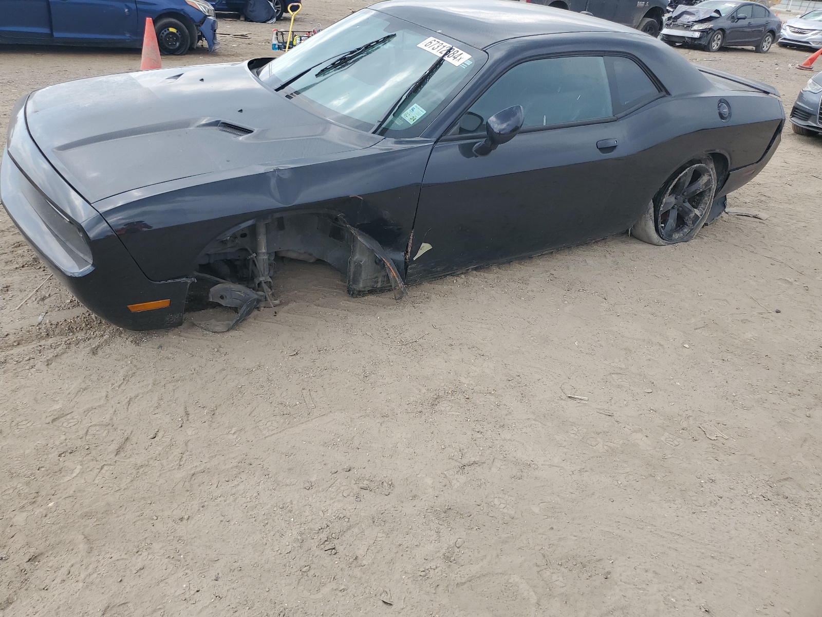 2014 Dodge Challenger Sxt vin: 2C3CDYAG7EH137018