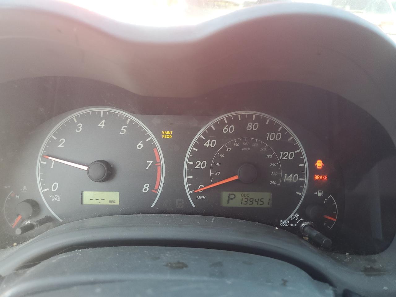 2009 Toyota Corolla Base VIN: JTDBL40E699021477 Lot: 68611244