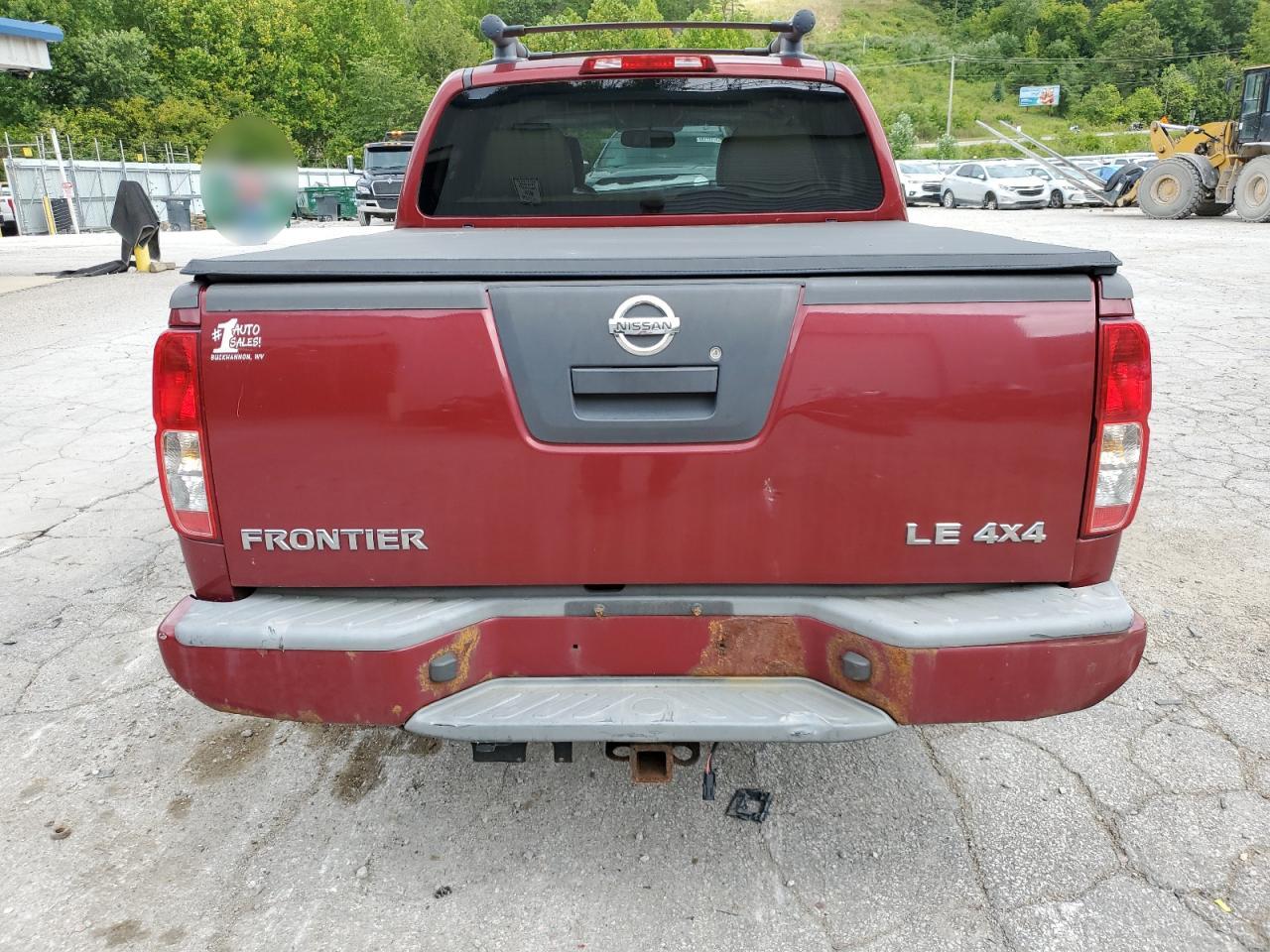 2008 Nissan Frontier Crew Cab Le VIN: 1N6AD07W08C403017 Lot: 67290224