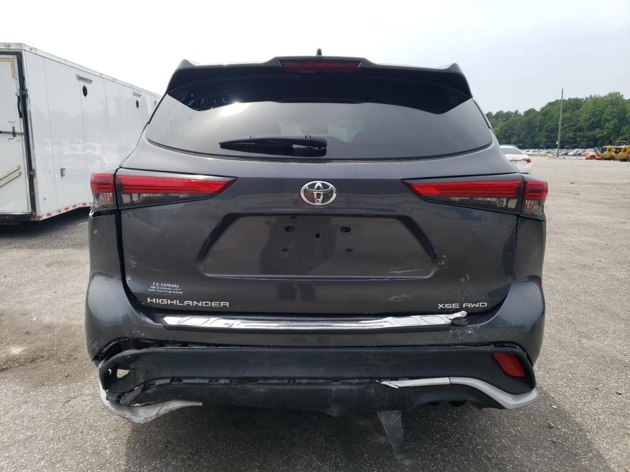 2022 Toyota Highlander Xse VIN: 5TDLZRBH6NS173620 Lot: 66010314