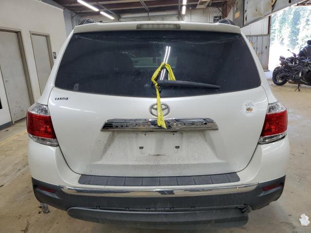  TOYOTA HIGHLANDER 2012 Белы