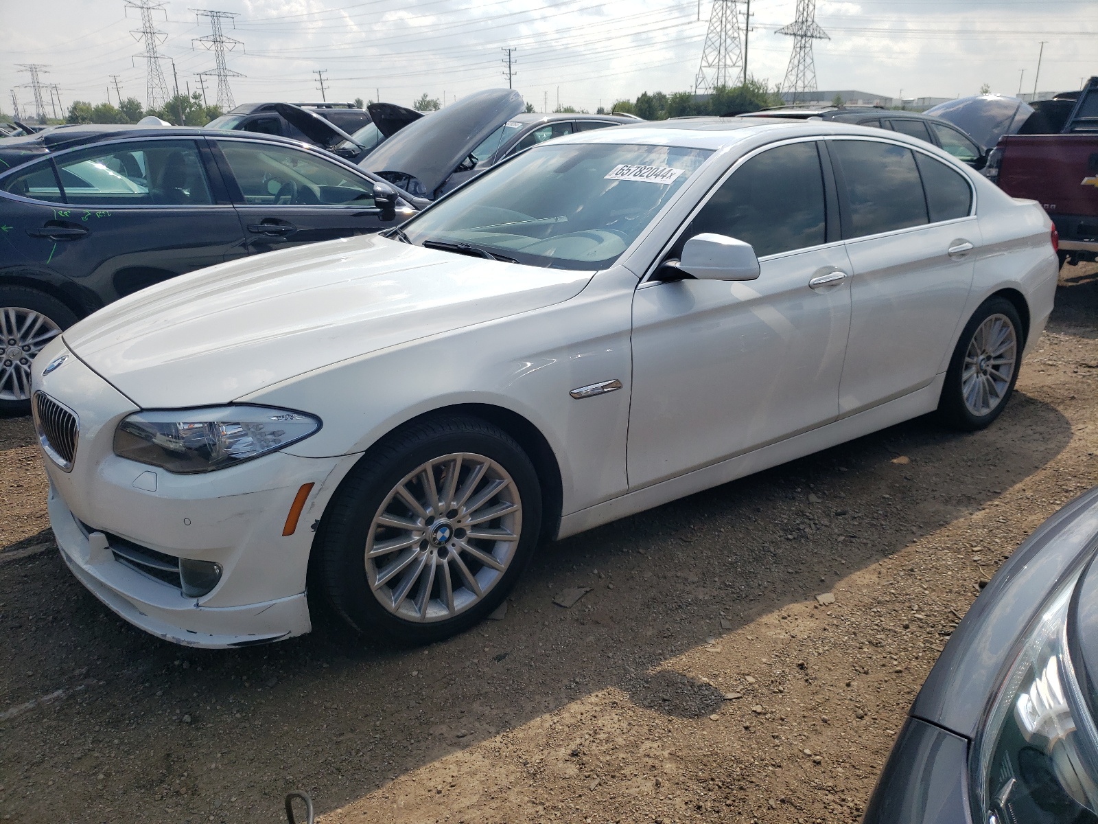 2013 BMW 535 I vin: WBAFR7C53DC829128