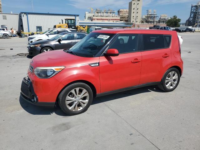  KIA SOUL 2016 Czerwony