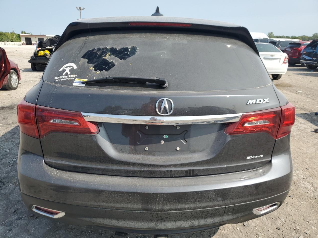 5FRYD4H6XEB019203 2014 Acura Mdx Technology