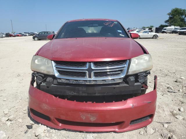  DODGE AVENGER 2012 Czerwony