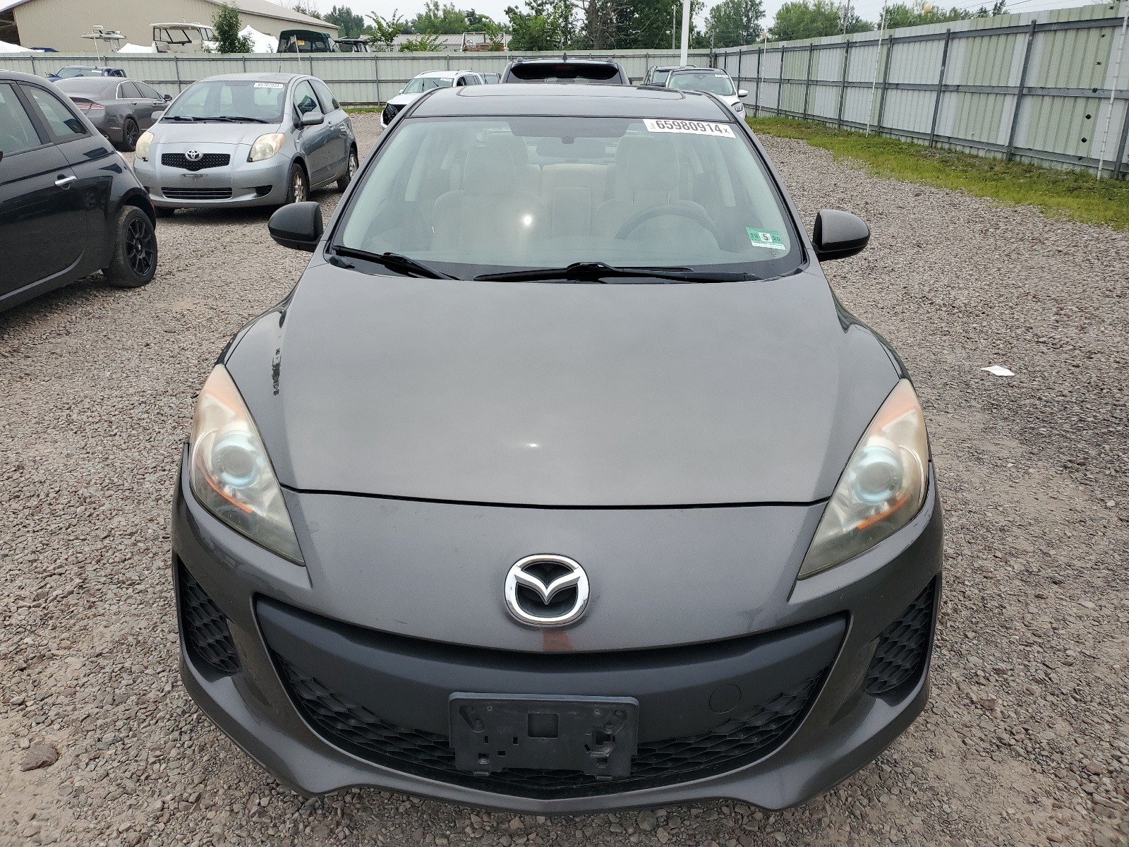 2012 Mazda 3 I vin: JM1BL1W85C1615600