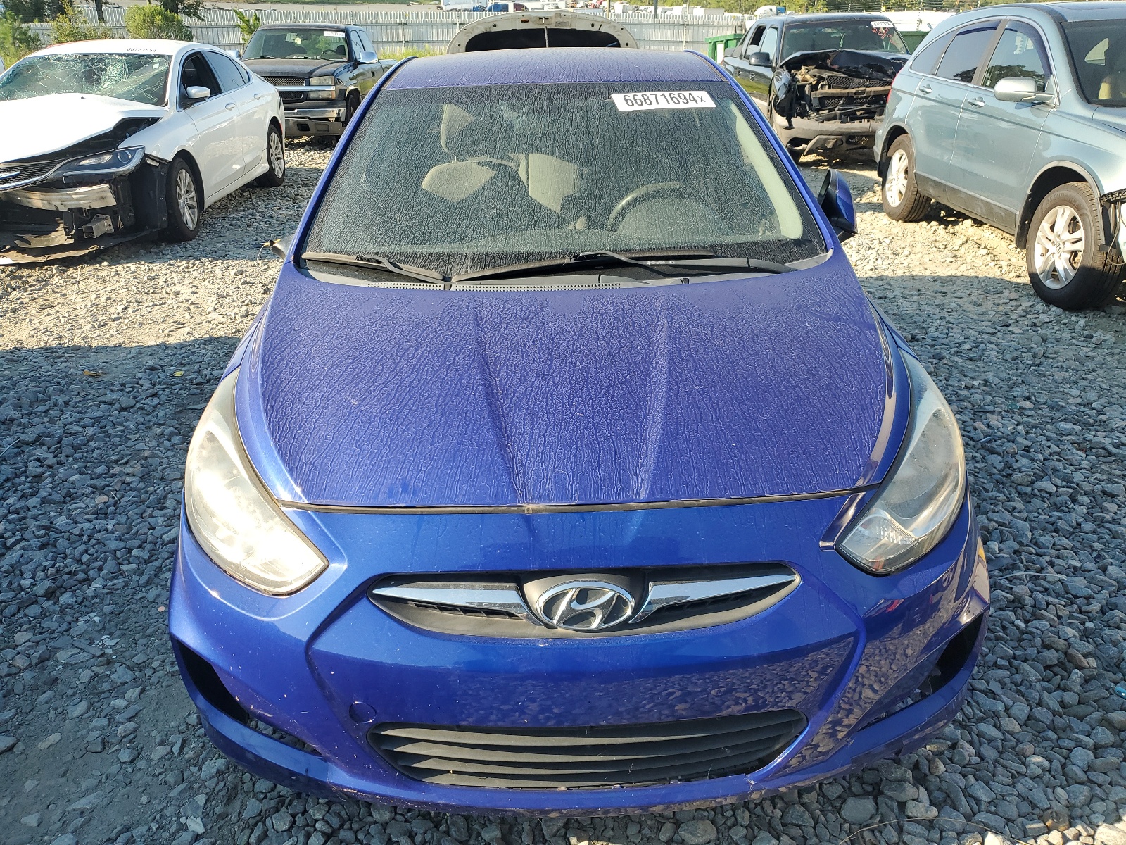 2013 Hyundai Accent Gls vin: KMHCT4AE4DU449178