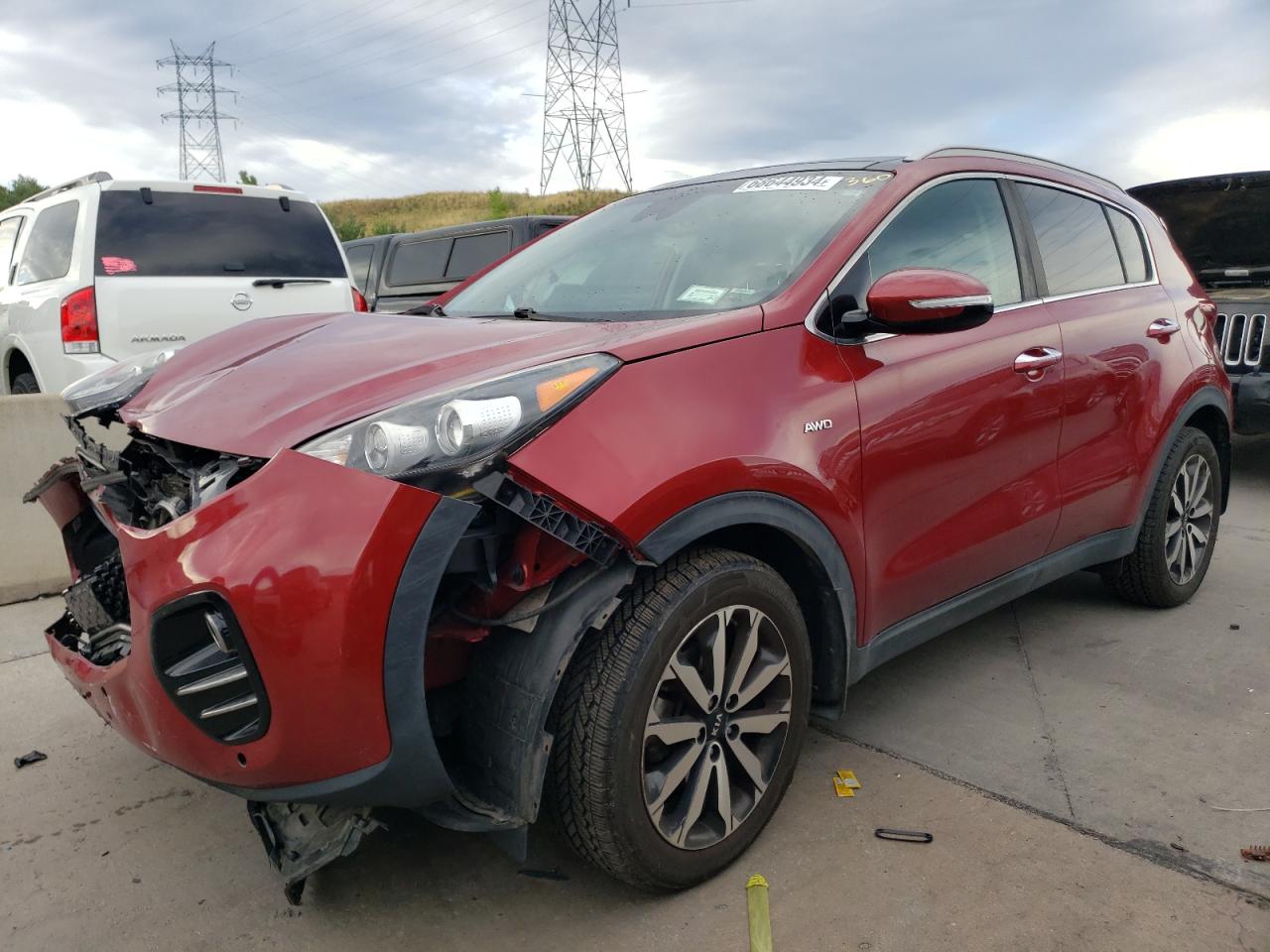 KNDPNCAC4H7230475 2017 KIA SPORTAGE - Image 1