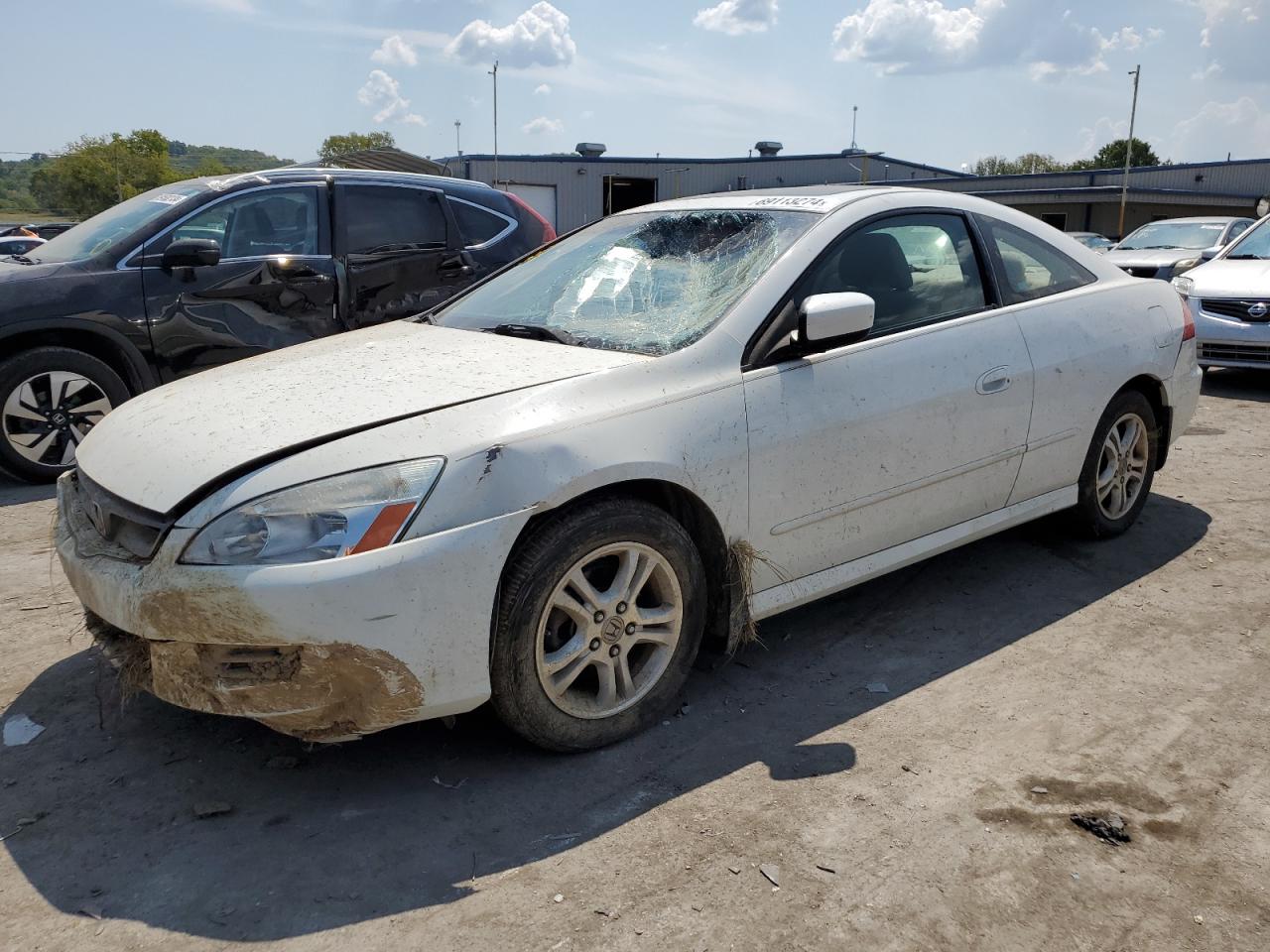 2007 Honda Accord Ex VIN: 1HGCM72727A004092 Lot: 69113274