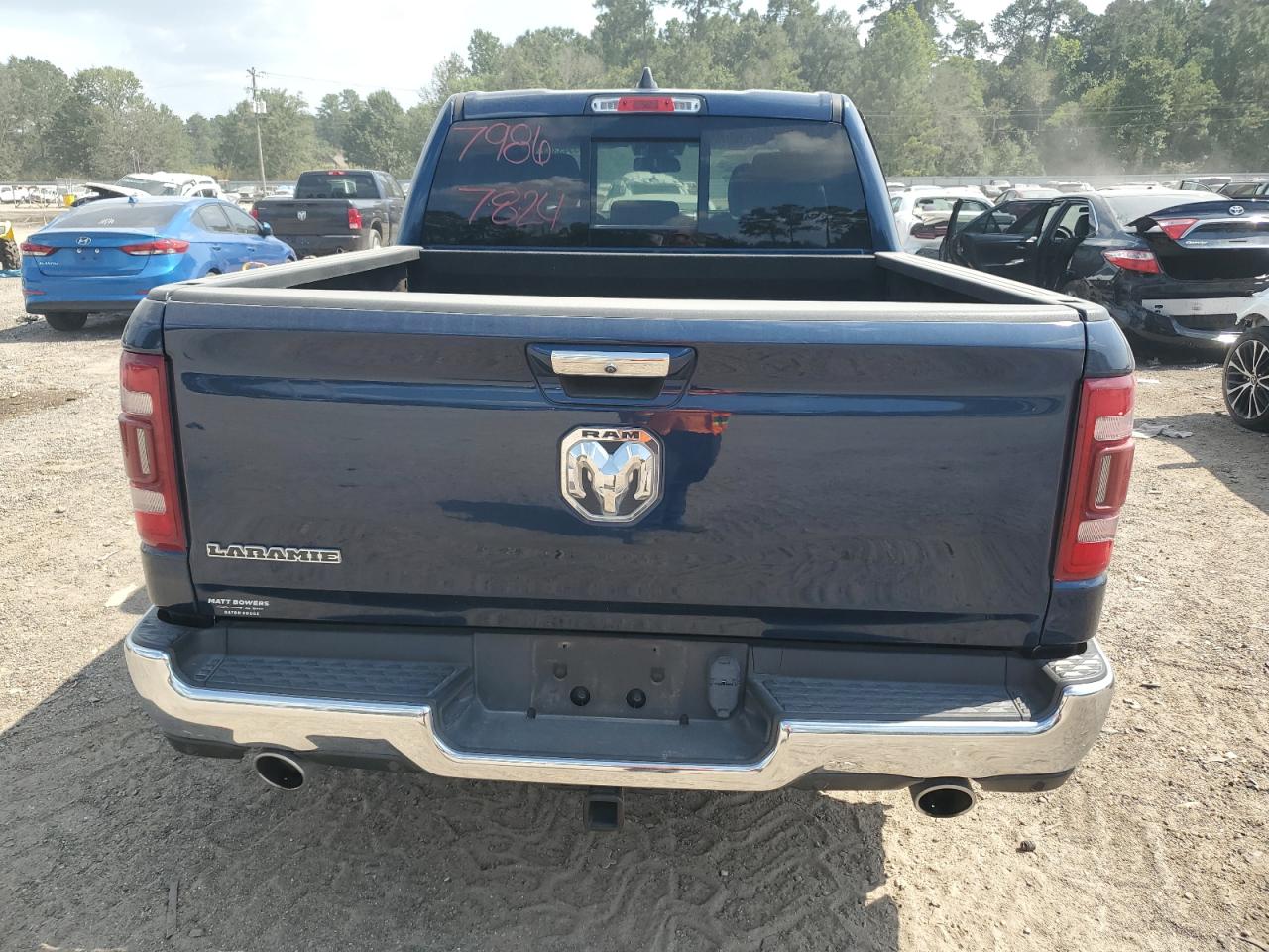 2020 Ram 1500 Laramie VIN: 1C6RREJT4LN320780 Lot: 65543304