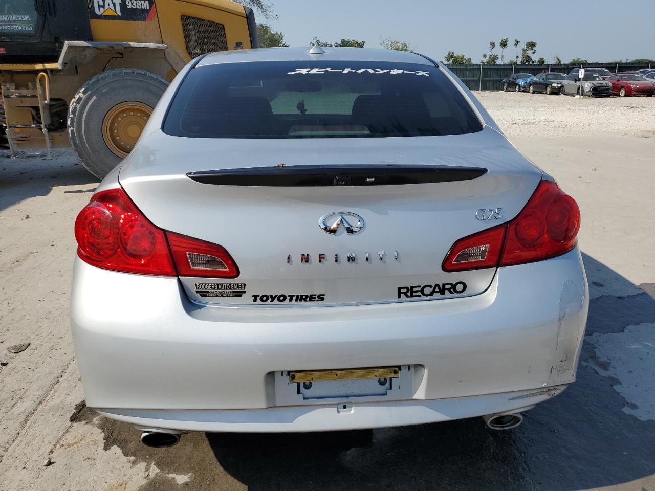 2011 Infiniti G25 Base VIN: JN1DV6APXBM601206 Lot: 66475784