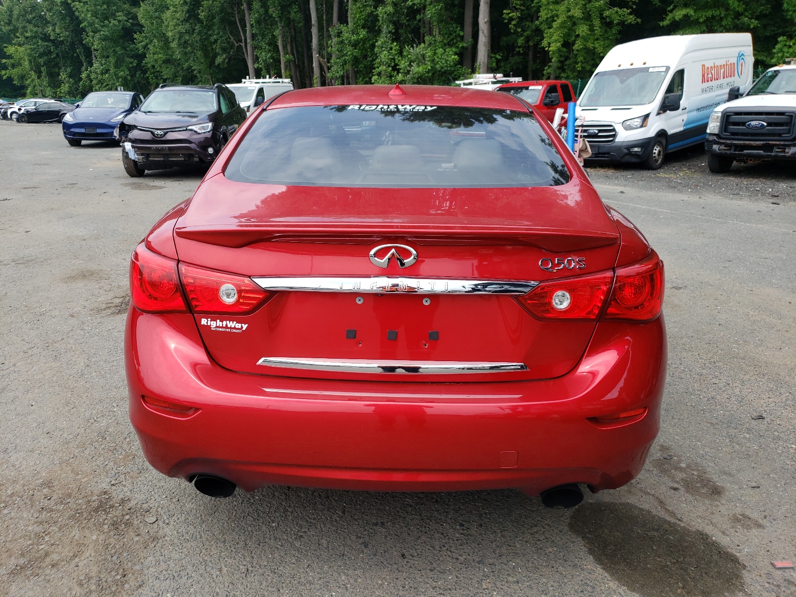2017 Infiniti Q50 Red Sport 400 vin: JN1FV7AP3HM850924