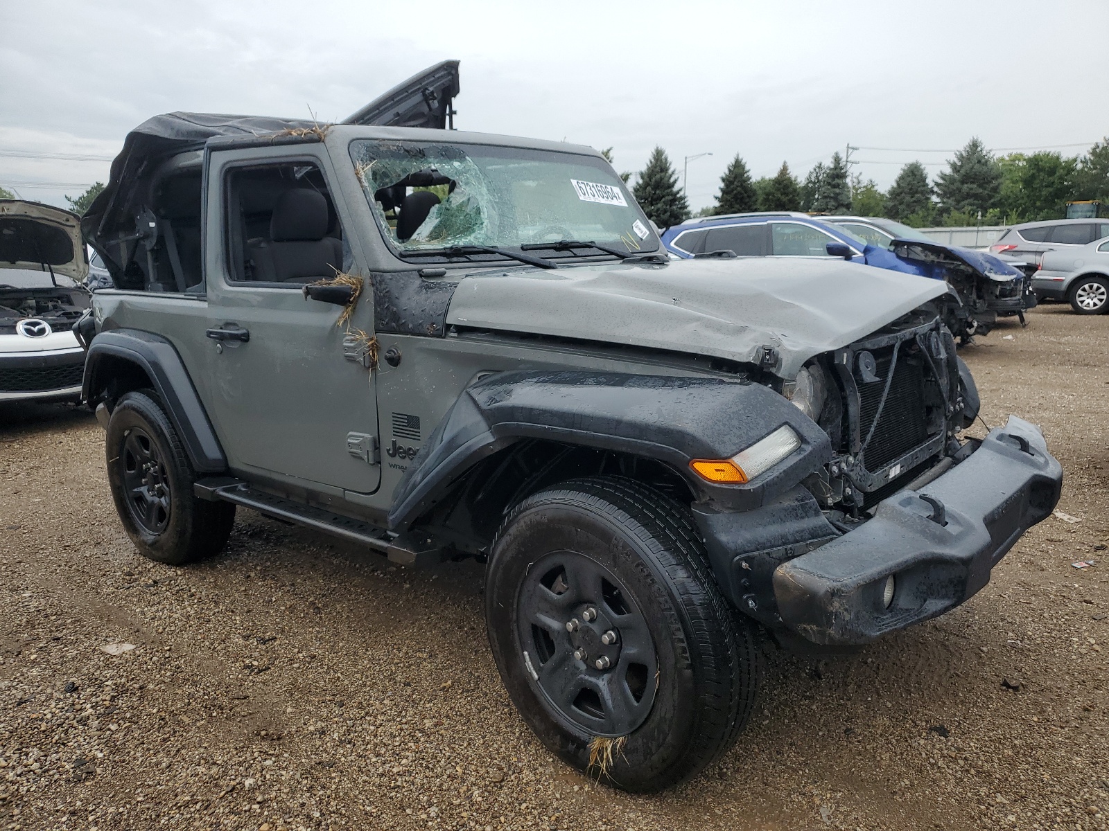 1C4GJXAN4LW225781 2020 Jeep Wrangler Sport 1C4GJXAN4LW225781 2020 Jeep Wrangler Sport
