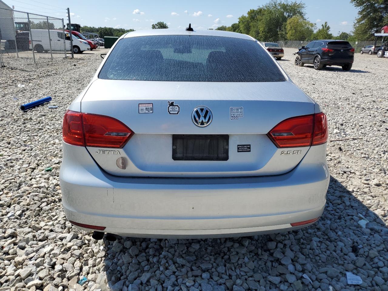 2011 Volkswagen Jetta Se VIN: 3VWDZ7AJ1BM395830 Lot: 67036004