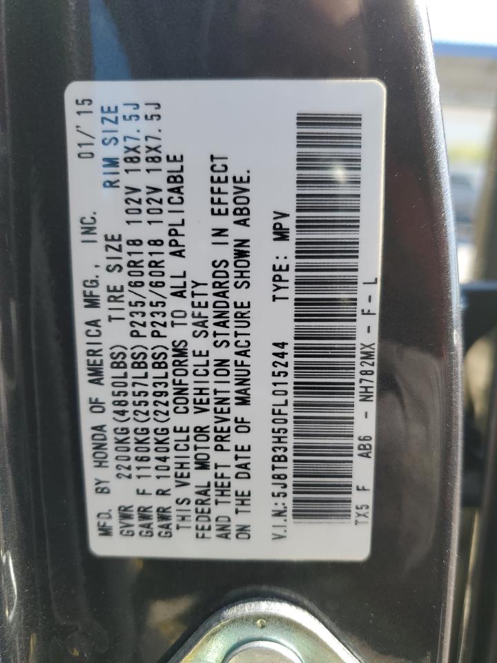 5J8TB3H50FL015244 2015 Acura Rdx Technology