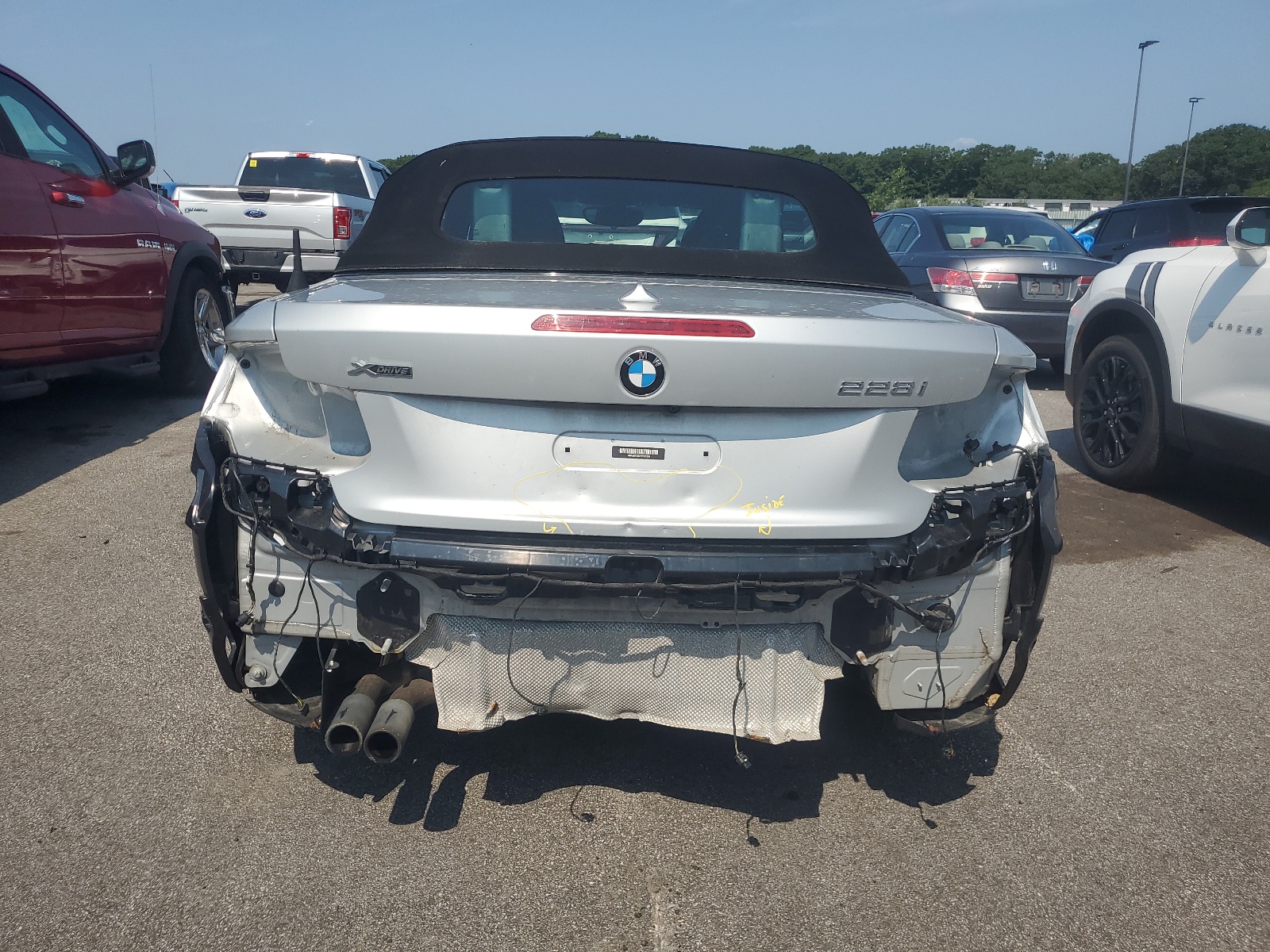WBA1K7C53FV235354 2015 BMW 228 Xi
