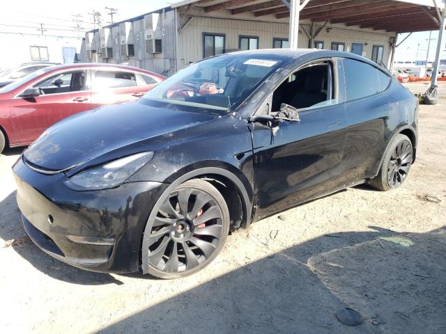  TESLA MODEL Y 2021 Черный