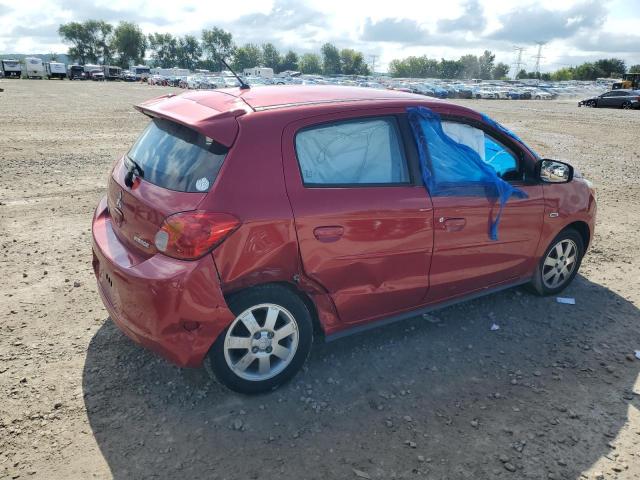  MITSUBISHI MIRAGE 2015 Красный