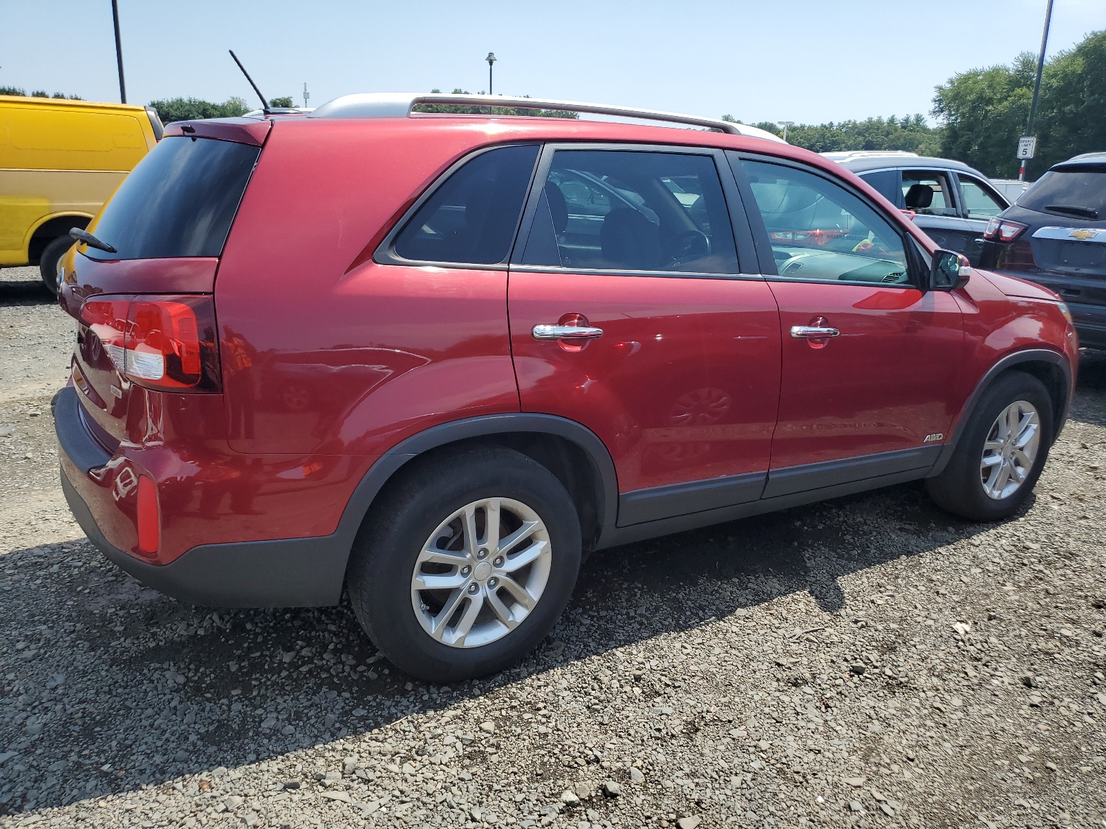 2014 Kia Sorento Lx vin: 5XYKTCA60EG525338