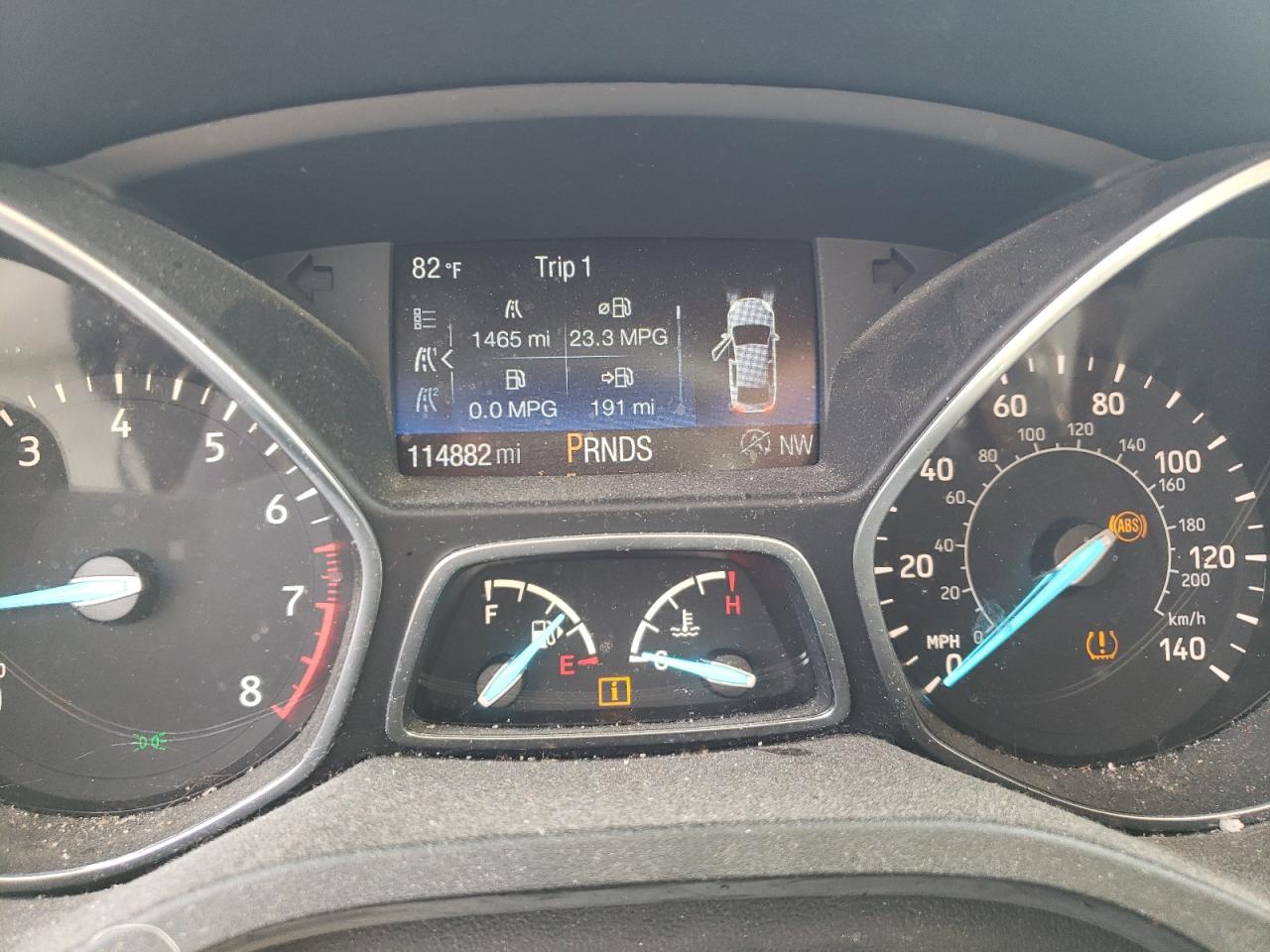 1FMCU0GD7HUD91626 2017 Ford Escape Se