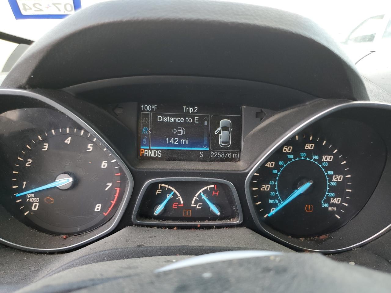 2014 Ford Escape Titanium VIN: 1FMCU0JX5EUB07893 Lot: 66779274